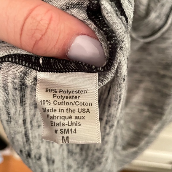 Beyond Yoga Knotted Tank, Light Gray, M - Picture 4 of 4